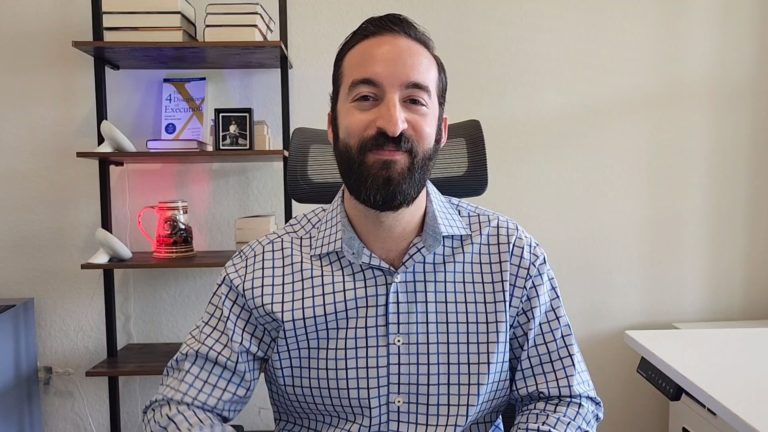 Bryan Kofsky speaking to webcam, introducing AI blog post